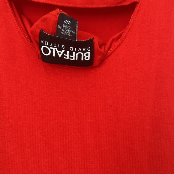 Red Buffalo long Maxi Dress in size small. Fabric is heavy but soft comfortable - Picture 4 of 4